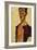 Self Portrait Screaming-Egon Schiele-Framed Giclee Print