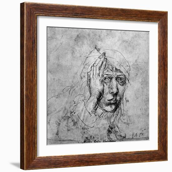 Self Portrait with a Bandage, 1492-Albrecht Durer-Framed Giclee Print