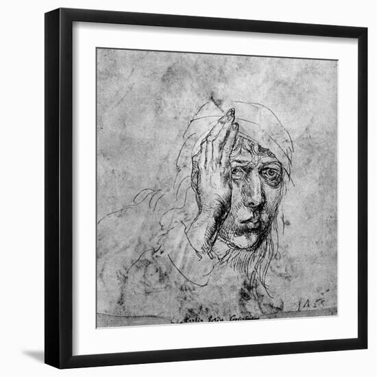 Self Portrait with a Bandage, 1492-Albrecht Durer-Framed Giclee Print