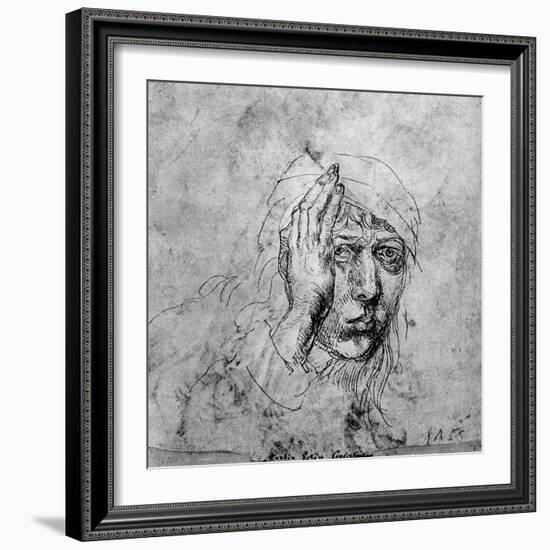 Self Portrait with a Bandage, 1492-Albrecht Durer-Framed Giclee Print