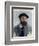 Self Portrait with a Beret, 1886-Claude Monet-Framed Giclee Print