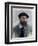 Self Portrait with a Beret, 1886-Claude Monet-Framed Giclee Print