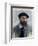 Self Portrait with a Beret, 1886-Claude Monet-Framed Giclee Print