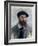 Self Portrait with a Beret, 1886-Claude Monet-Framed Giclee Print