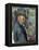 Self-Portrait with a Hat-Paul Cézanne-Framed Premier Image Canvas