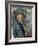 Self-Portrait with a Hat-Paul Cézanne-Framed Giclee Print