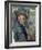 Self-Portrait with a Hat-Paul Cézanne-Framed Giclee Print