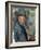 Self-Portrait with a Hat-Paul Cézanne-Framed Giclee Print