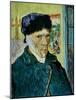 Self-Portrait with Bandaged Ear, c.1889-Vincent van Gogh-Mounted Giclee Print