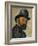 Self-Portrait with Bowler Hat (Sketch), 1885-1886-Paul Cézanne-Framed Giclee Print