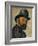 Self-Portrait with Bowler Hat (Sketch), 1885-1886-Paul Cézanne-Framed Giclee Print