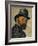 Self-Portrait with Bowler Hat (Sketch), 1885-1886-Paul Cézanne-Framed Giclee Print