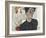 Self-Portrait with Chinese Lantern Plant-Egon Schiele-Framed Giclee Print