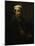 Self-Portrait with Easel, 1660-Rembrandt van Rijn-Mounted Giclee Print