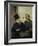 Self Portrait with Evariste De Valernes, C. 1865-Edgar Degas-Framed Giclee Print