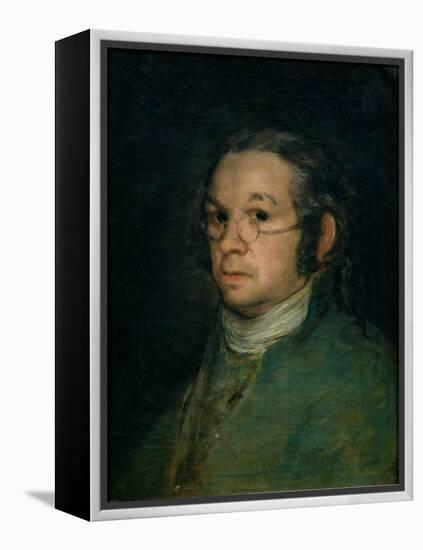 Self-Portrait with Glasses-Francisco de Goya-Framed Premier Image Canvas