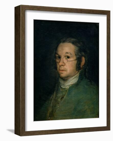 Self-Portrait with Glasses-Francisco de Goya-Framed Giclee Print