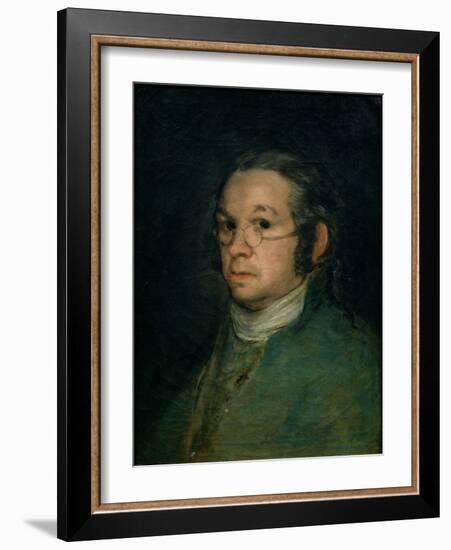 Self-Portrait with Glasses-Francisco de Goya-Framed Giclee Print