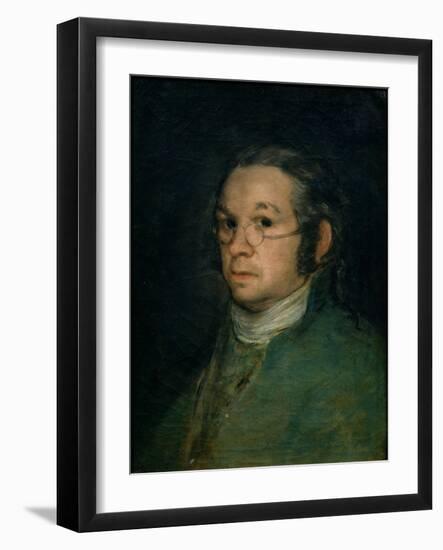 Self-Portrait with Glasses-Francisco de Goya-Framed Giclee Print