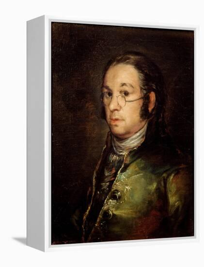 Self-Portrait with Glasses-Francisco de Goya-Framed Premier Image Canvas