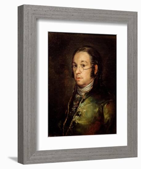 Self-Portrait with Glasses-Francisco de Goya-Framed Giclee Print