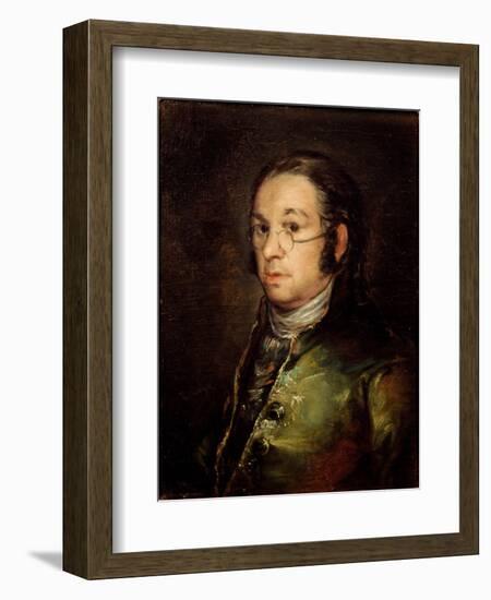 Self-Portrait with Glasses-Francisco de Goya-Framed Giclee Print