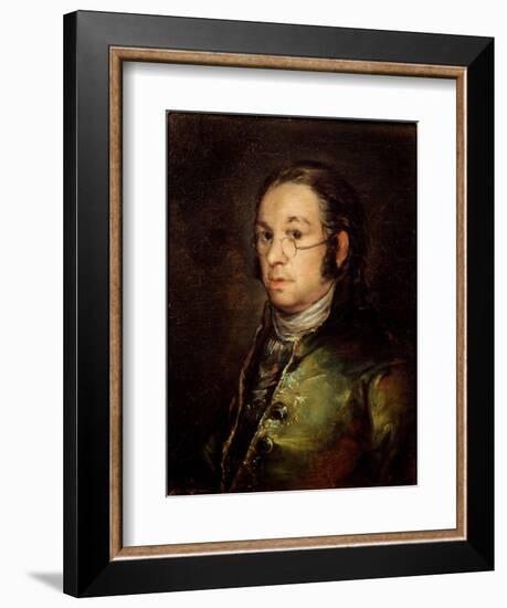 Self-Portrait with Glasses-Francisco de Goya-Framed Giclee Print