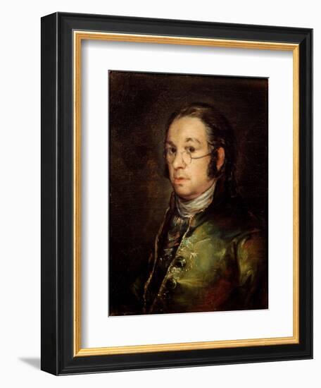 Self-Portrait with Glasses-Francisco de Goya-Framed Giclee Print