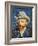 Self Portrait with Grey Felt Hat, c.1887-Vincent van Gogh-Framed Giclee Print