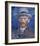 Self-Portrait with Grey Felt Hat-Vincent van Gogh-Framed Art Print