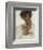 Self-Portrait with Lowered Head-Egon Schiele-Framed Art Print