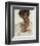 Self-Portrait with Lowered Head-Egon Schiele-Framed Art Print