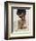 Self-Portrait with Lowered Head-Egon Schiele-Framed Art Print