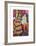 Self Portrait with Model-Ernst Ludwig Kirchner-Framed Premium Giclee Print