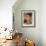 Self-Portrait with Monkey-Frida Kahlo-Framed Art Print displayed on a wall