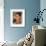 Self-Portrait with Monkey-Frida Kahlo-Framed Art Print displayed on a wall