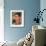 Self-Portrait with Monkey-Frida Kahlo-Framed Art Print displayed on a wall