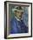 Self Portrait with Panama Hat, 1912-Lovis Corinth-Framed Giclee Print