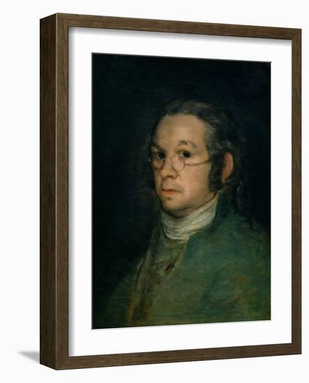 Self Portrait with Spectacles, circa 1800-Francisco de Goya-Framed Giclee Print