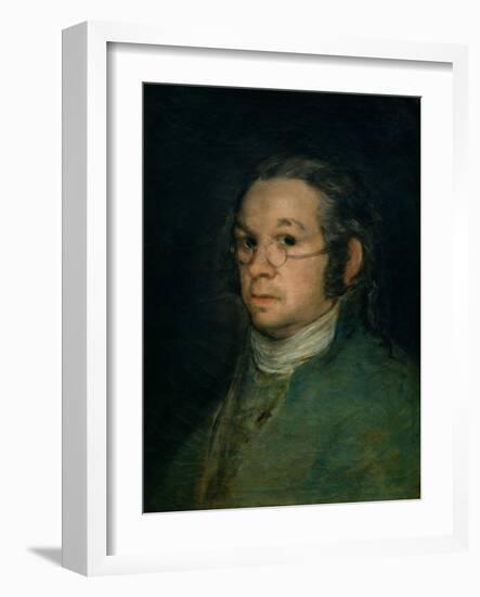 Self Portrait with Spectacles, circa 1800-Francisco de Goya-Framed Giclee Print