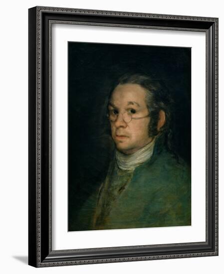 Self Portrait with Spectacles, circa 1800-Francisco de Goya-Framed Giclee Print