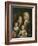 Self-Portrait with Suzanna Van Bommel and Two Daughters-Hendrik Spilman-Framed Giclee Print