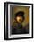 Self-Portrait with Velvet Beret-Rembrandt van Rijn-Framed Giclee Print