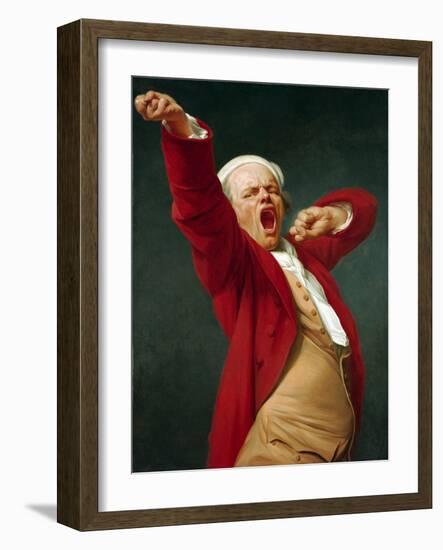 Self-Portrait, Yawning-Joseph Ducreux-Framed Giclee Print