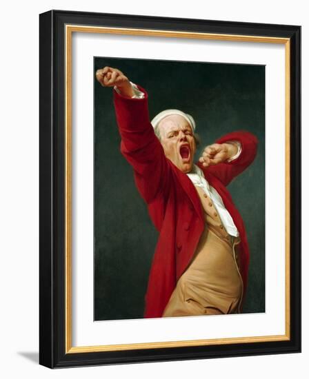 Self-Portrait, Yawning-Joseph Ducreux-Framed Giclee Print