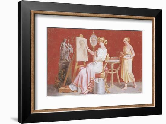 Self-Portrait-Joaquin Moragues-Framed Art Print