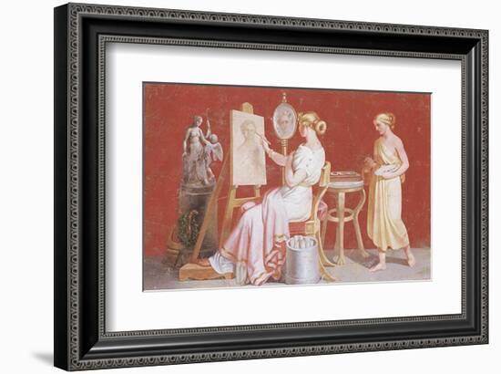 Self-Portrait-Joaquin Moragues-Framed Art Print