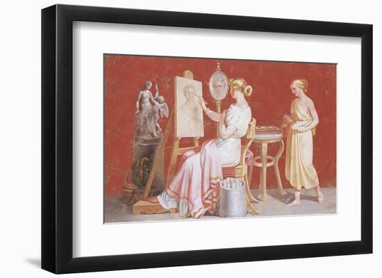 Self-Portrait-Joaquin Moragues-Framed Art Print