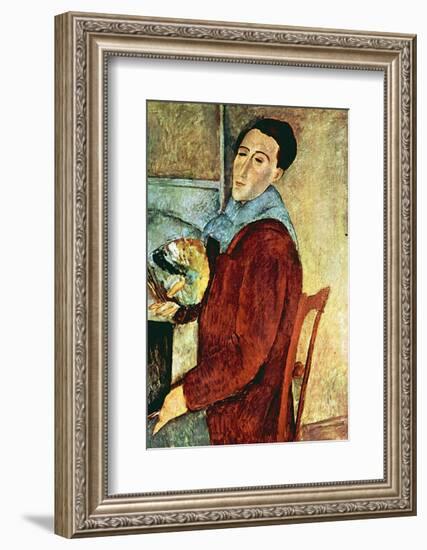 Self Portrait-Amedeo Modigliani-Framed Art Print