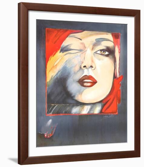 Self Portrait-Helene Guetary-Framed Limited Edition